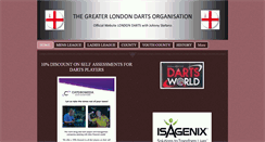 Desktop Screenshot of londondarts.org